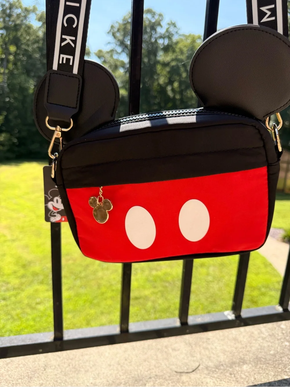 New with tags Disney Mickey Mouse crossbody bag by Bioworld.